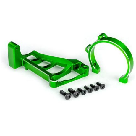 Traxxas držák motoru hliníkový zelený