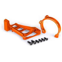 Tuning alkatrész Traxxas Maxx Slash RC autóhoz: motortartó tartós 6061-T6 alumíniumból készült, narancssárga eloxált a tökéletes megjelenésért. Adja hozzá a TRA102630 (külön megvásárolható) elemet a verhetetlen kombinációhoz.