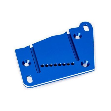 Traxxas kryt motoru hliníkový modrý