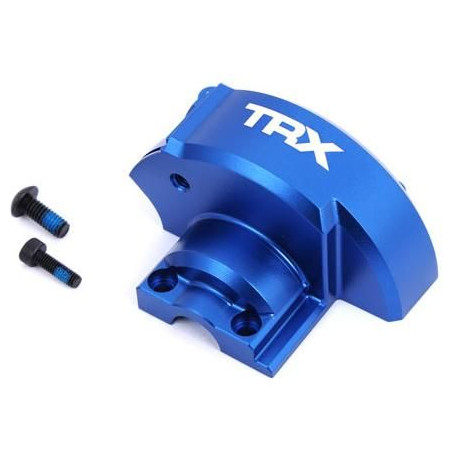 Traxxas kryt převodovky hliníkový modrý