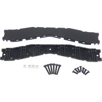 Pótalkatrész Traxxas pótkocsihoz Spartan/DCB M41: első kereszttartó (fent és lent), 7x csavar 3x8mm (fekete rozsdamentes acél), 6x csavar 3x15mm (fekete rozsdamentes acél), 4x anyákM3x0,5mm.