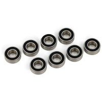 Traxxas golyóscsapágy 5x11x4mm 2RS rozsdamentes acél (8) - fekete.