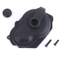 Traxxas Magnum 727R sebességváltó fedele - pótalkatrész. Tartalmazza a gumisapkát és a csavarokat - 3x10mm BCS (1) / 3x14mm BCS (1).
