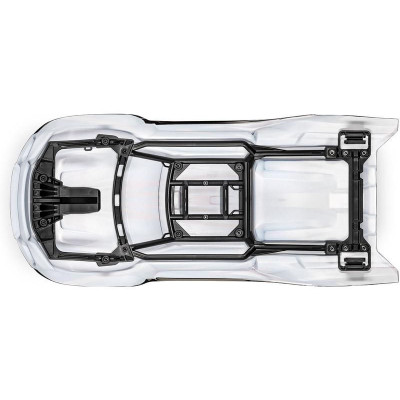 Traxxas Sledge 1:8 RTR modrý s belted pneu