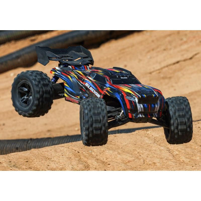 Traxxas Sledge 1:8 RTR červený s belted pneu