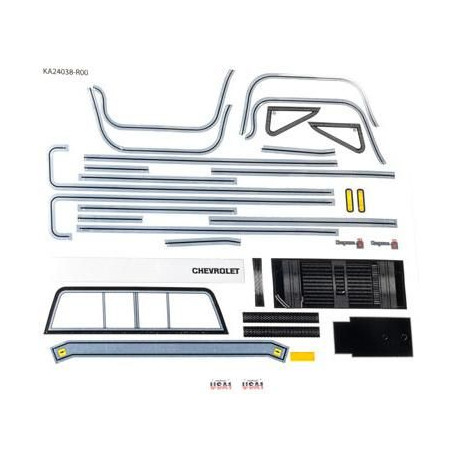 Traxxas samolepky TRX-4M Chevrolet K10 Monster Truck 1979