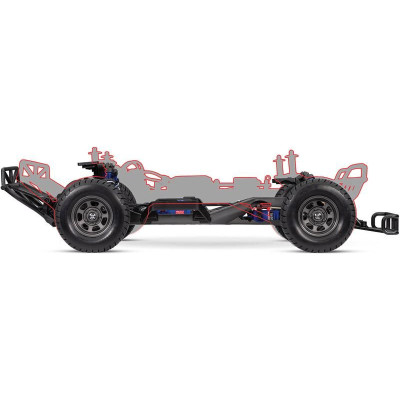 Traxxas Slash Mudboss 1:10 BK-2S RTR modrý