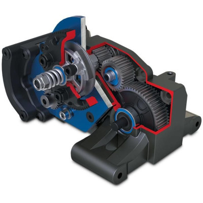 Traxxas Slash Mudboss 1:10 BK-2S RTR červený