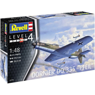 Plastic ModelKit letadlo 03795 - Do335 Pfeil (1:48)