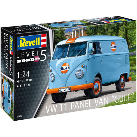 Plastic ModelKit auto 07726 - VW T1 panel van (Gulf Decoration) (1:24)