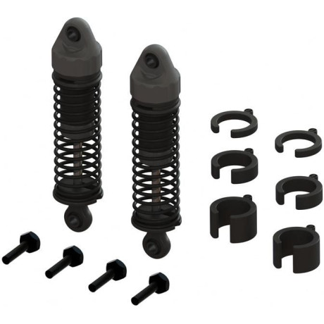 Arrma tlumič kompletní 58mm Length, 800cSt (2): Grom