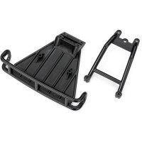 Pótalkatrész RC modellautóhoz Traxxas Slash Mudboss: Traxxas első lökhárító (fent és lent).