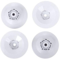 Traxxas kerékfedél fehér (4), tuning alkatrész a Traxxas Dirt Ovalhoz.