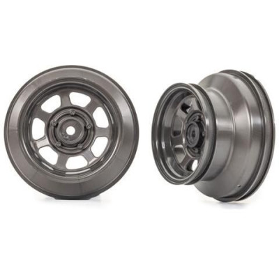 Traxxas disk 2.2/3.0" dirt oval grafitově šedý (2) (2WD zadní, 4WD)