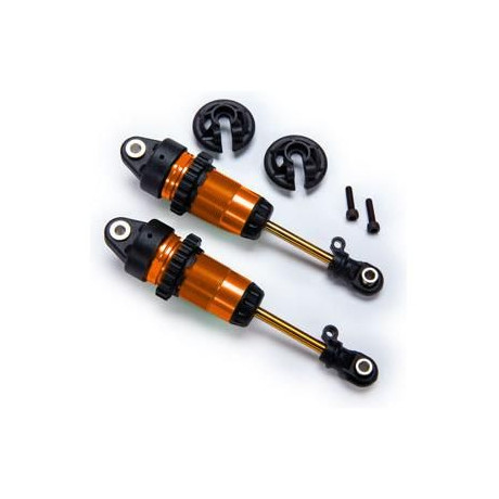 Traxxas tlumič GTR long oranžový PTFE TiN (2)