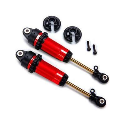 Traxxas tlumič GTR xx-long červený PTFE TiN (2)