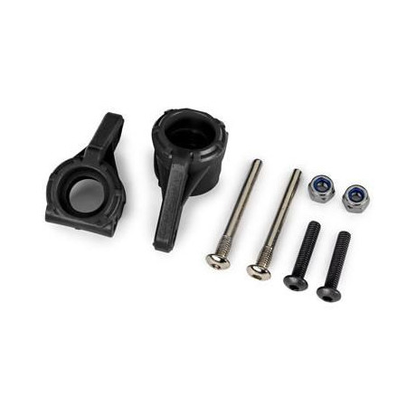 Traxxas těhlice přední HD černá (pro NO9180, NO9181, NO9182)