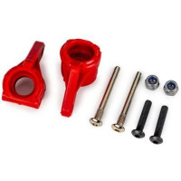 Traxxas HD első súly piros (#9180, #9181, #9182), rendkívül tartós anyagból készült, pótalkatrész az Extreme Heavy Duty készlethez.