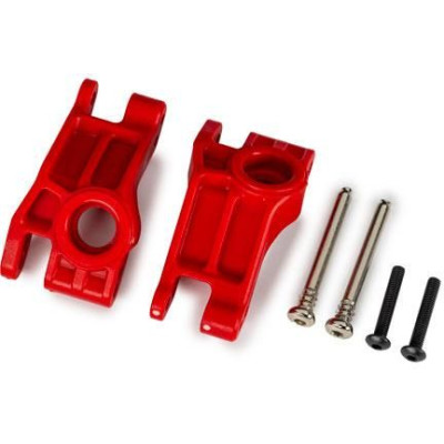 Traxxas těhlice zadní HD červená (pro NO9180, NO9181, NO9182)