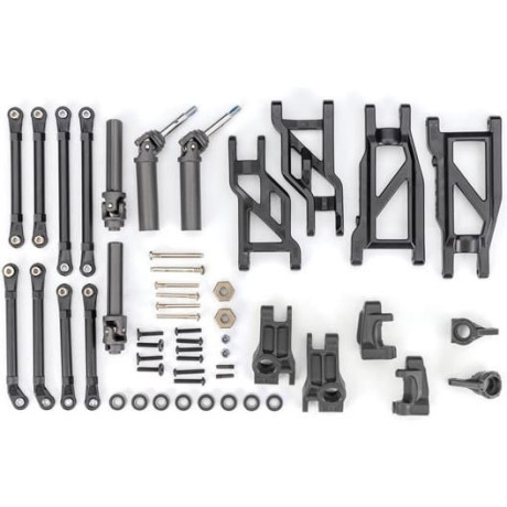 Traxxas konverzní sada podvozku HD černá (pro Rustler a Stampede)