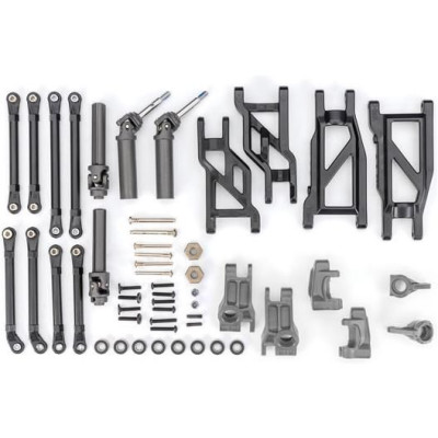 Traxxas konverzní sada podvozku HD šedá (pro Rustler a Stampede)