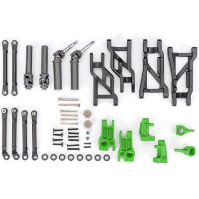 Traxxas konverzní sada podvozku HD zelená (pro Slash)