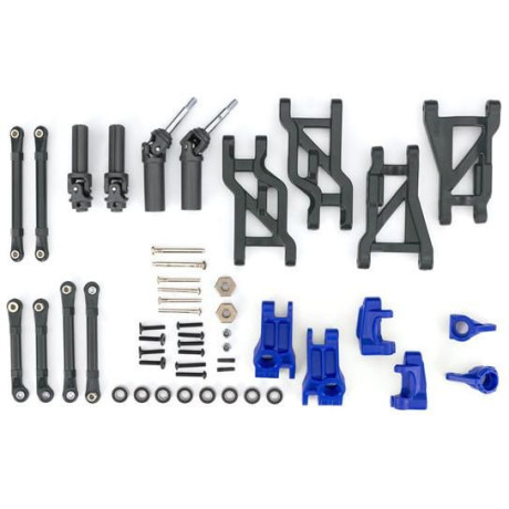 Traxxas konverzní sada podvozku HD modrá (pro Bandit a Drag Slash)