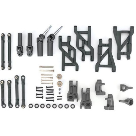 Traxxas konverzní sada podvozku HD šedá (pro Bandit a Drag Slash)