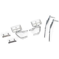 Pótalkatrész RC modellautókhoz Traxxas TRX-4M Ford F-150 1979: karosszériaelemek (a #9812-hez). kilincsek (pár), oldalsó tükrök (pár), ablaktörlő.