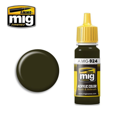 Olive Drab Base 17ml / A.MIG-926