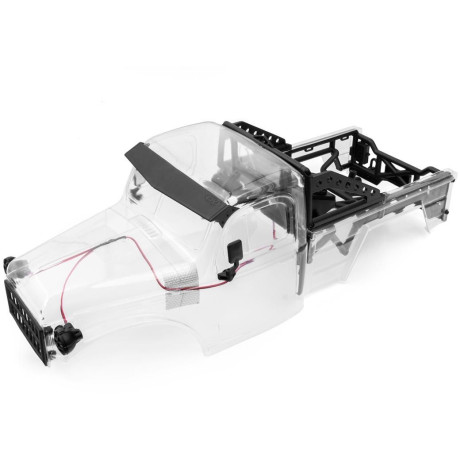 Lexanová karoserie čirá osazená CHALLENGER