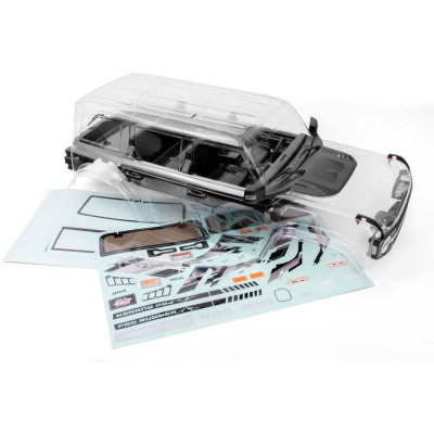 PRO RUNNER Osazená karoserie čirá