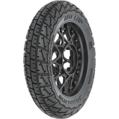 Pro-Line kolo Supermoto s pneu 1:4 Hot Lap MX S3 přední: Promoto-MX