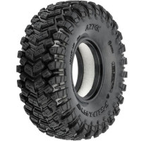 Gumiabroncsok Pro-line Aztek Predator 1.9" Rock Crawling, 1:10-es RC modellautókhoz. Méretek ⌀121x43mm. Predator keverék (szuper lágy). Open Cell betét. Elöl vagy hátul. 
