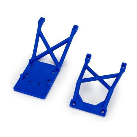 Traxxas alvázfedél kék
