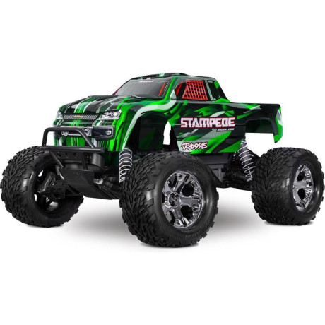 Traxxas Stampede 1:10 BL-2s RTR zöld