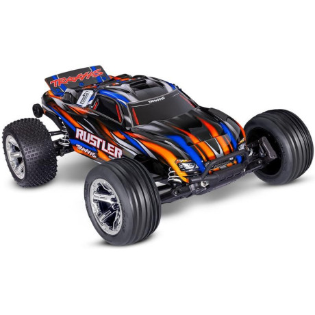 Traxxas Rustler 1:10 BL-2s RTR narancs RTR