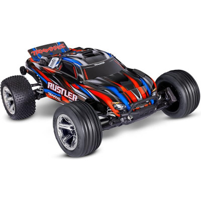 Traxxas Rustler 1:10 BL-2s RTR vörös