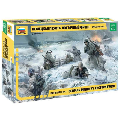 Model Kit figurky 3627 - German Infantry Winter 1941/42 (1:35)