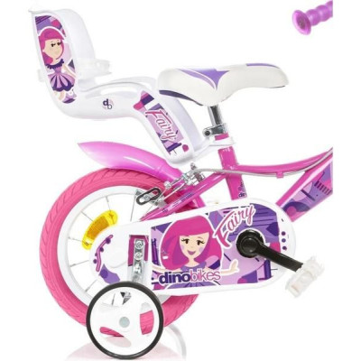 DINO Bikes - Dětské kolo 12" Fairy růžové