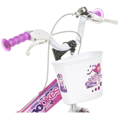 DINO Bikes - Dětské kolo 12" Fairy růžové
