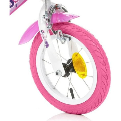 DINO Bikes - Dětské kolo 12" Fairy růžové