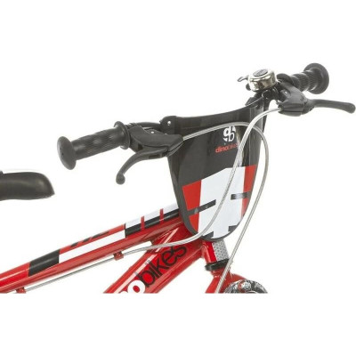 DINO Bikes - Dětské kolo 12" červené