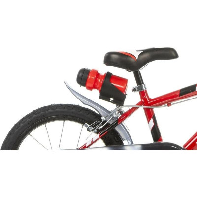 DINO Bikes - Dětské kolo 16" červené