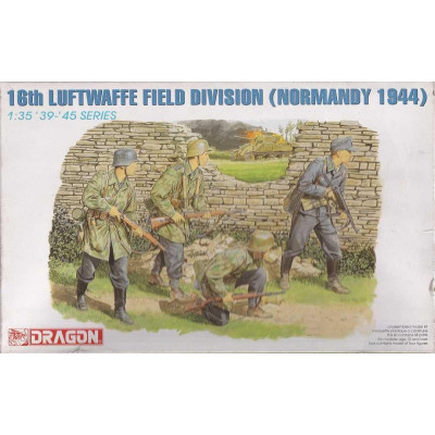 Model Kit figurky 6084 - 16th LUFTWAFFE FIELD DIV (1:35)