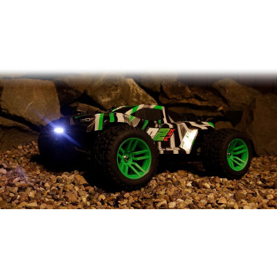 Quantum2 XT Flux 1/10th Stadium Truck - Zelený