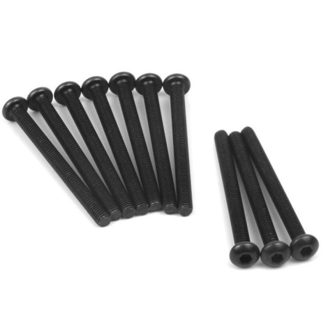 Imbusové šrouby s kulatou hlavou M3x36mm (10 ks)