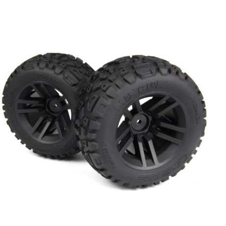 Kompletní kola MixBlok Quantum2 XT (černá/2 ks)