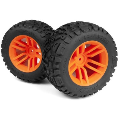 Kompletní kola MixBlok Quantum2 XT (oranžová/2 ks)