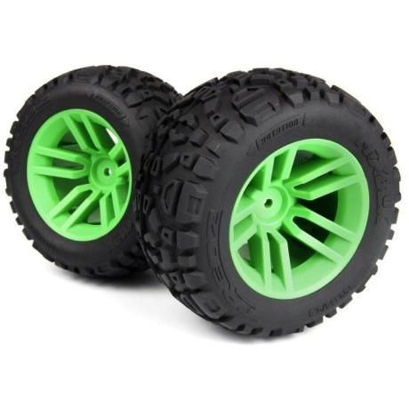 Kompletní kola MixBlok Quantum2 XT (zelená/2 ks)